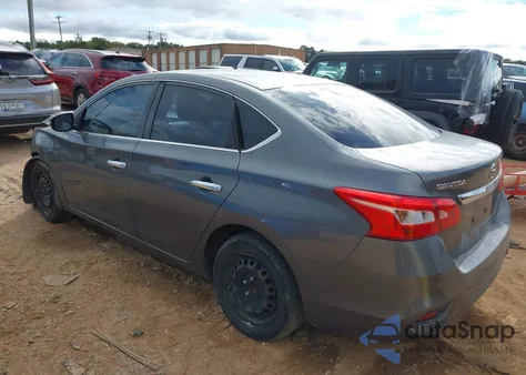 2016 Nissan Sentra S из США, поврежденный, VIN 3N1AB7AP4GY310349